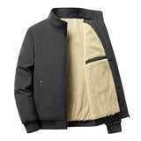 Herren Winterjacke mit Fleecefutter