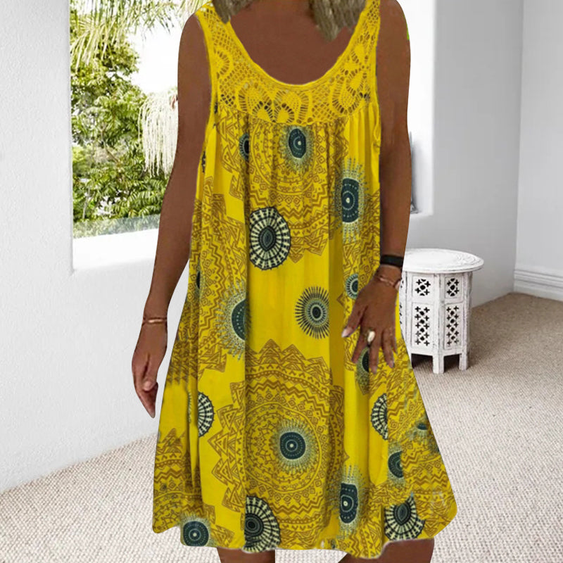 LEILANY | Ärmelloses Plus-Size Sommerkleid für Damen