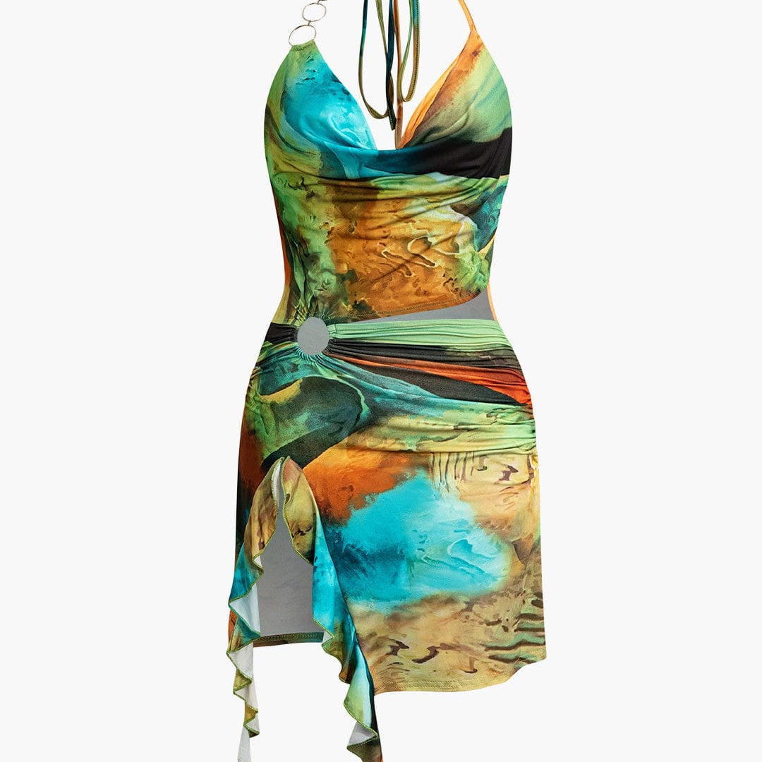 Mira - Neckholder Minikleid