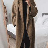 Cely | Bequemer Oversized-Mantel mit Doppelknopf-Design