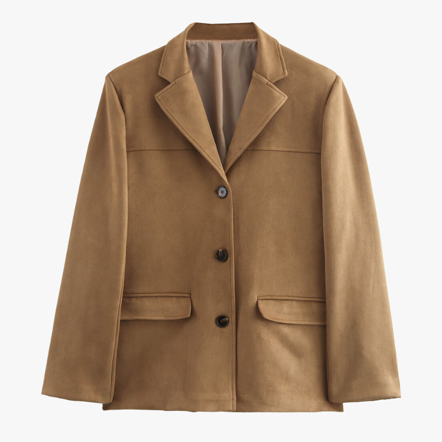 Merle – Blazer Wildlederoptik