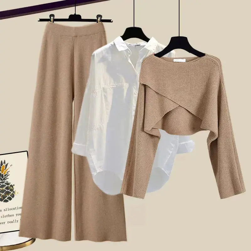 Aira | Dreiteiliges Bequemes Set – Stilvolle Eleganz und Höchster Komfort