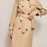 Klassischer – Damen Trenchcoat mit Gürtel