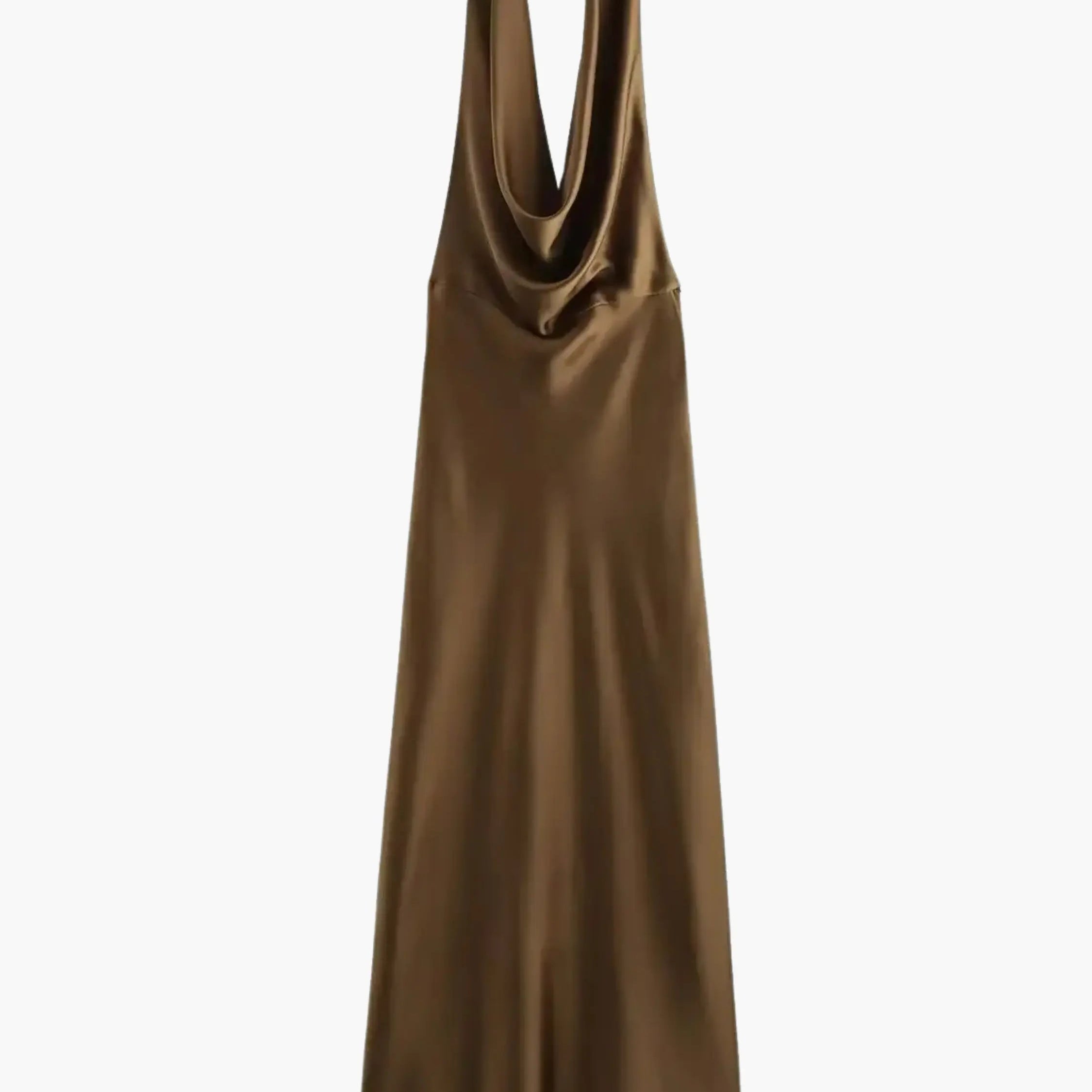 Sophia – Satin-Maxikleid Damen