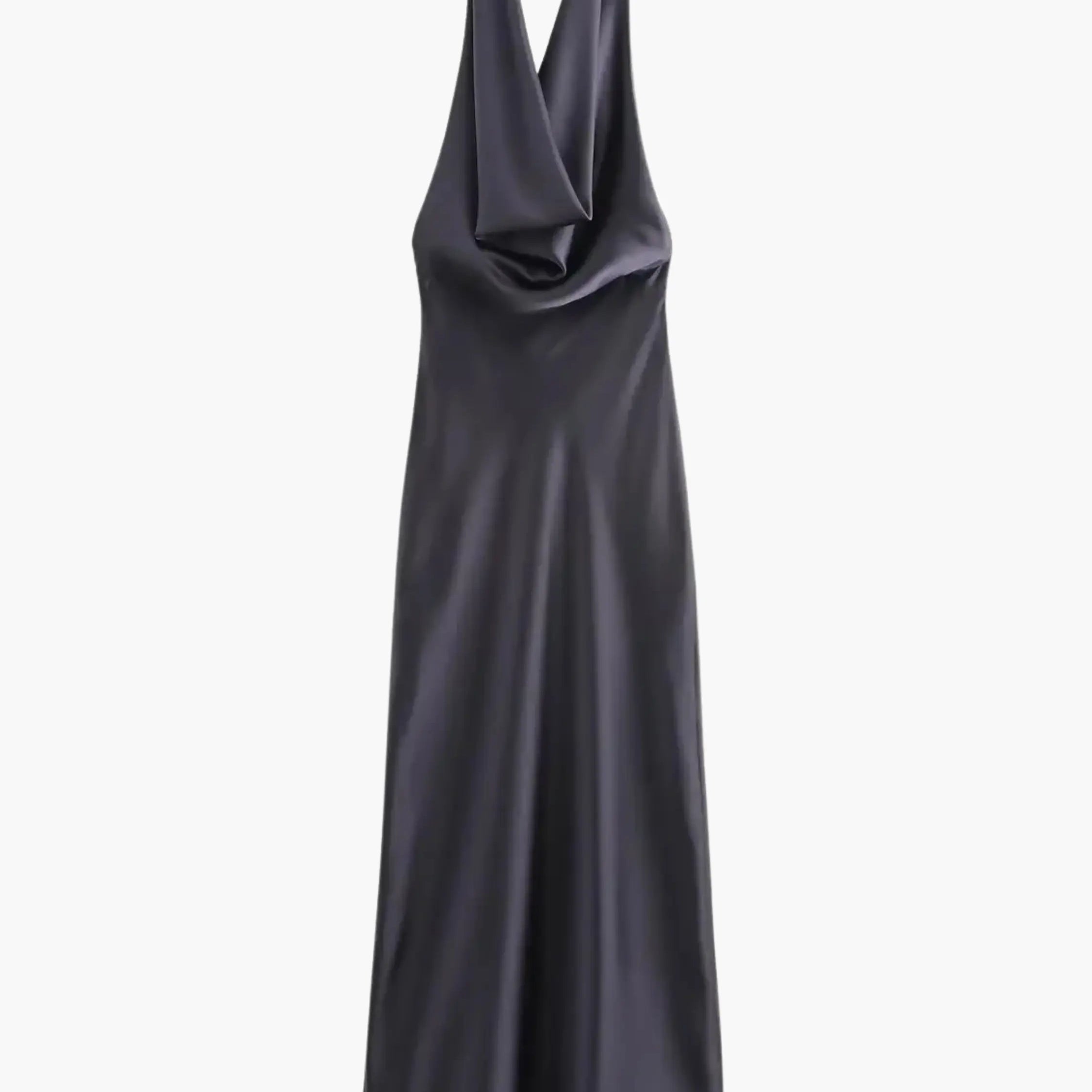Sophia – Satin-Maxikleid Damen
