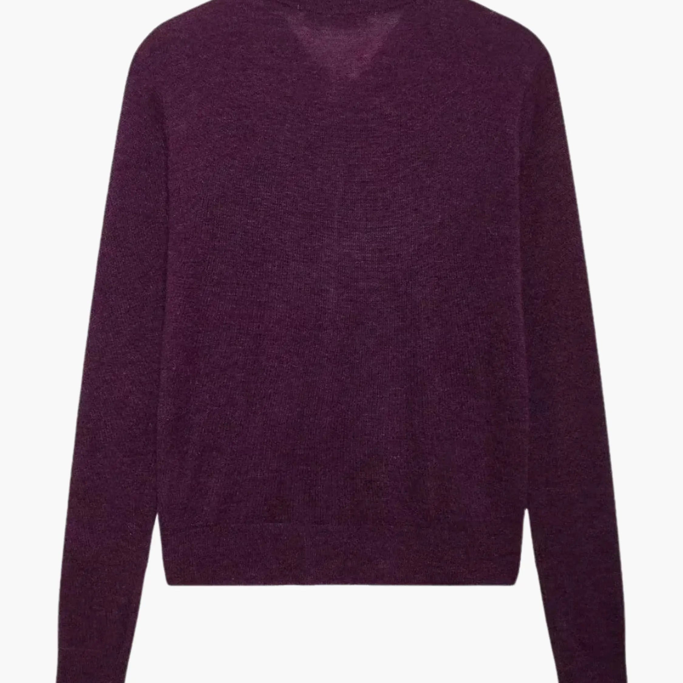 Minna | Strickjacke mit Krawattenausschnitt und Taschen