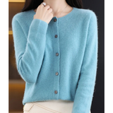 DANIELLE | Women's Crew Neck Cardigan