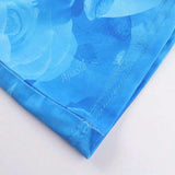 Mediterranea - Maxikleid mit Aquarellmuster
