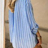 Laziv – Gestreifte Oversize-Bluse