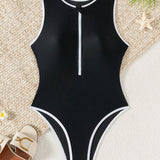 SwimMode – Badeanzug mit Reißverschluss