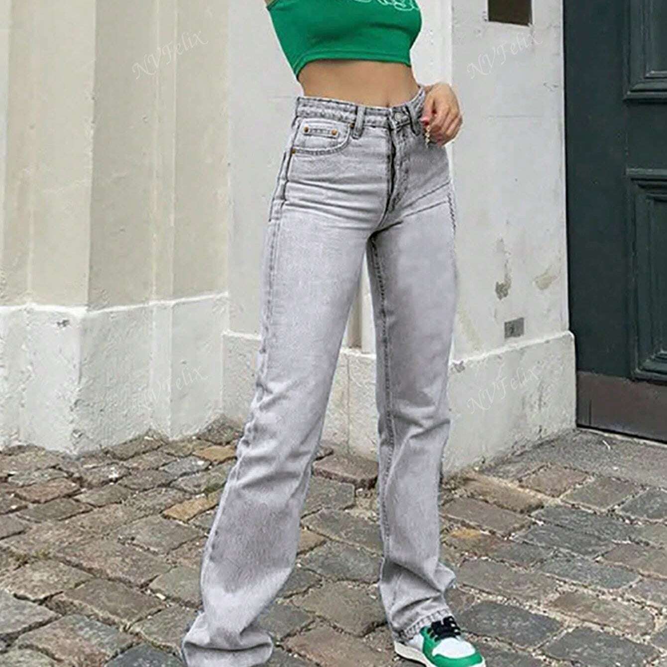 UrbanWear - High Waist Jeans