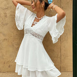 Bo - Weißes Boho-Kleid