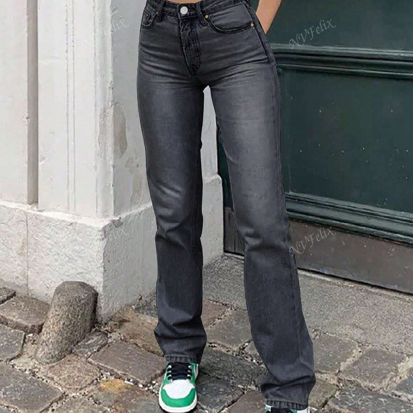 UrbanWear - High Waist Jeans