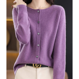 DANIELLE | Women's Crew Neck Cardigan
