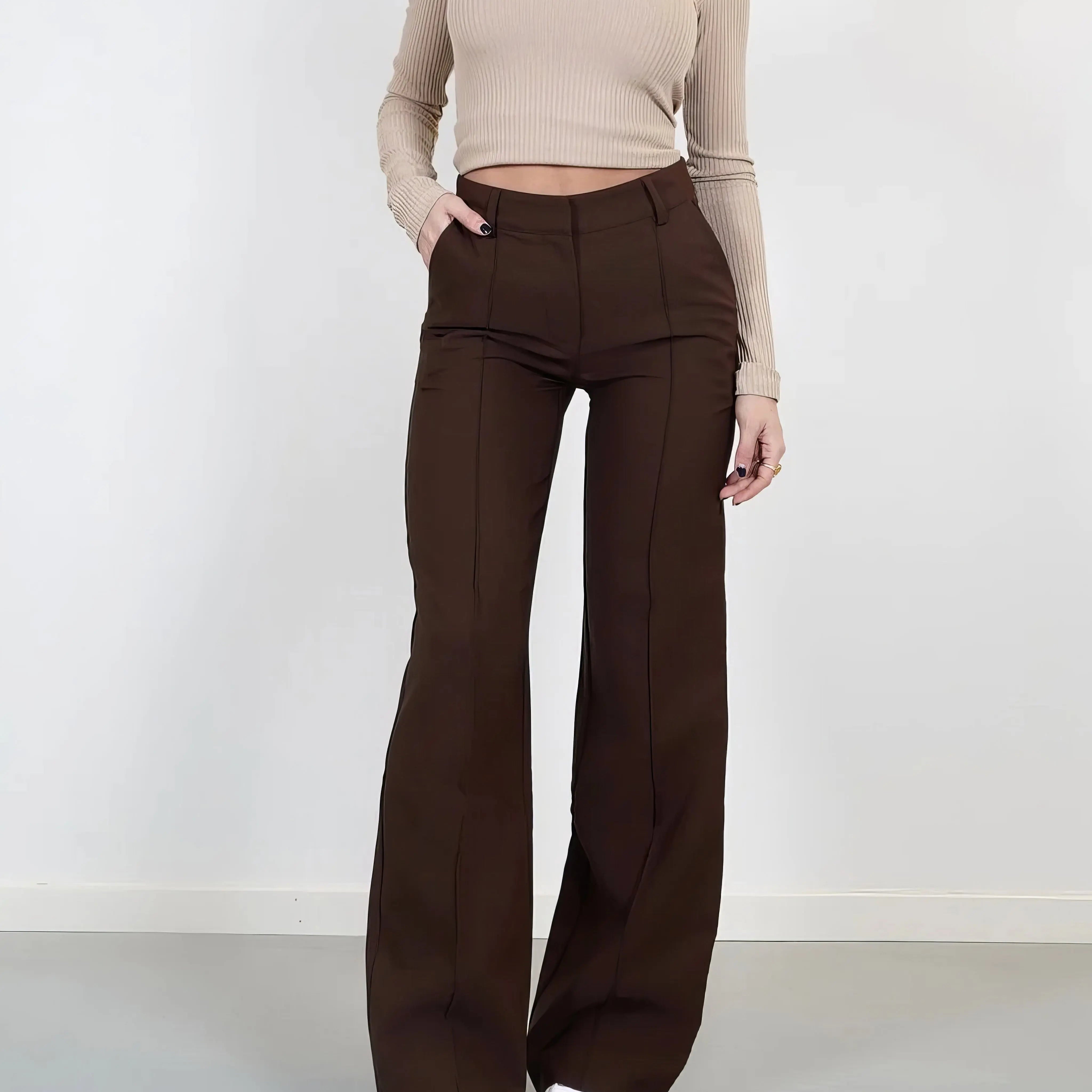 High-Waist Damenhose