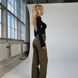 Josie | Hochtaillierte, Figurbetonende Hose