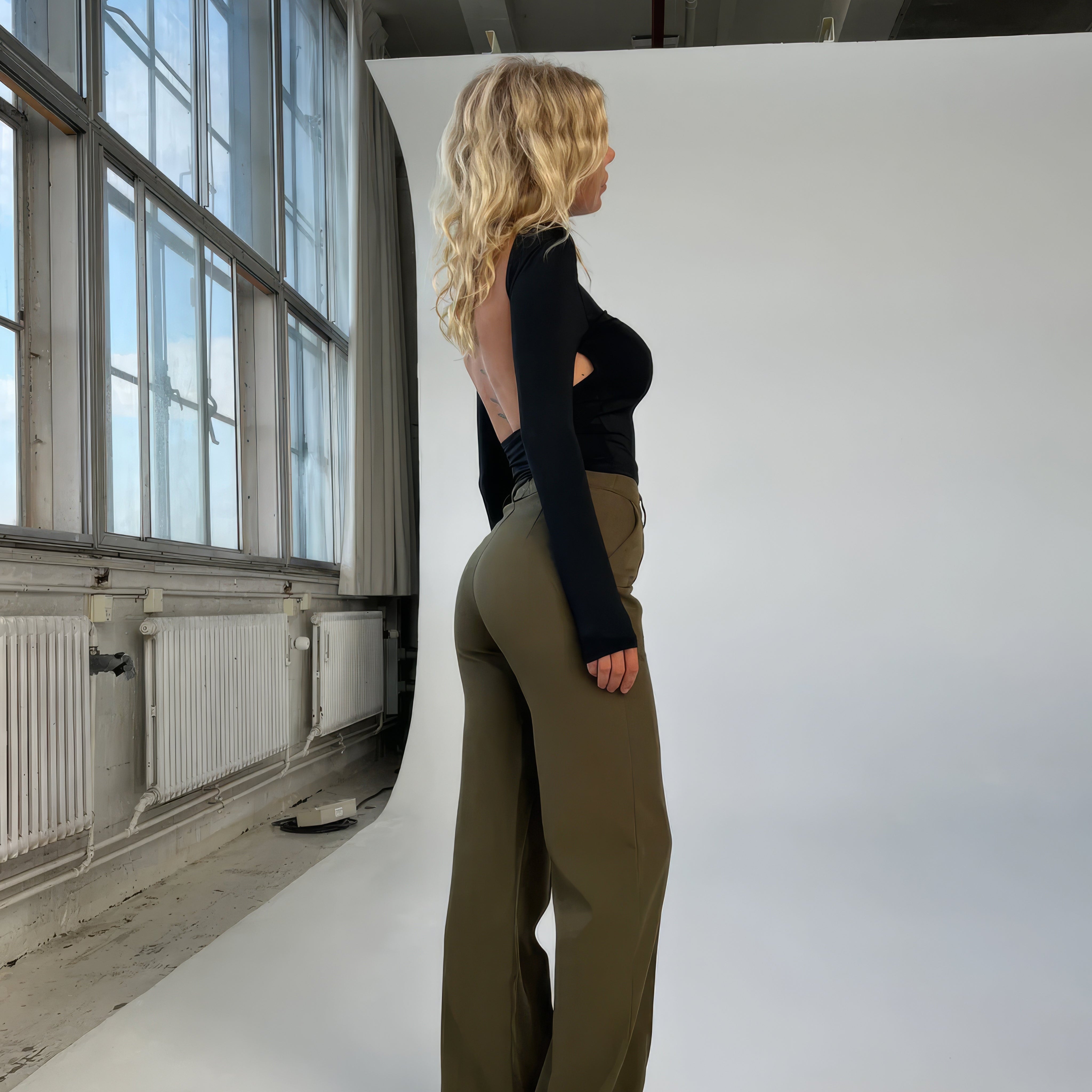 Josie | Hochtaillierte, Figurbetonende Hose
