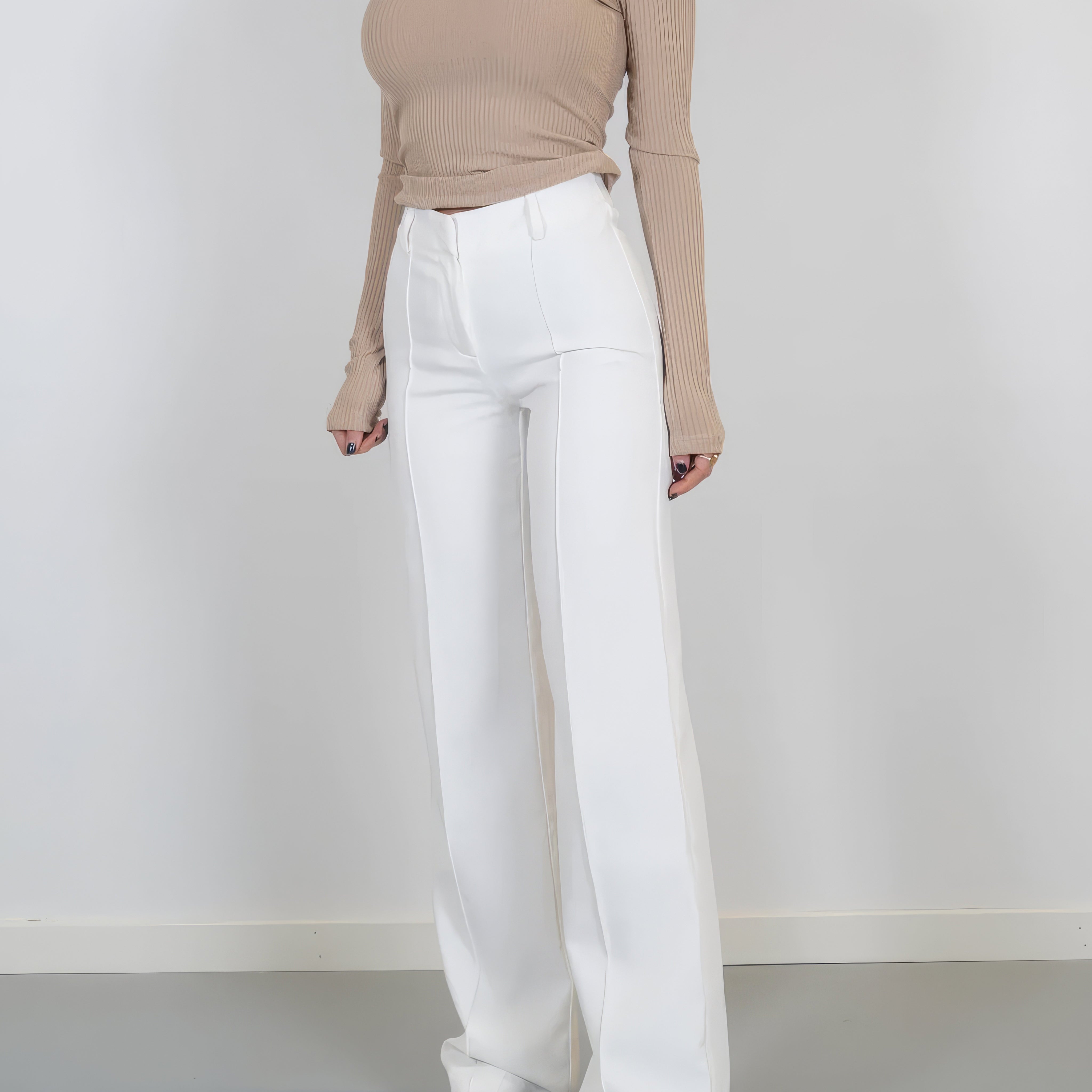 Josie | Hochtaillierte, Figurbetonende Hose
