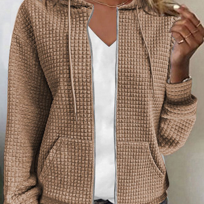 Hanna | Elegante Kapuzenweste mit Taschen für den Alltag für Damen