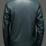 Minimalistische - Herren Lederjacke