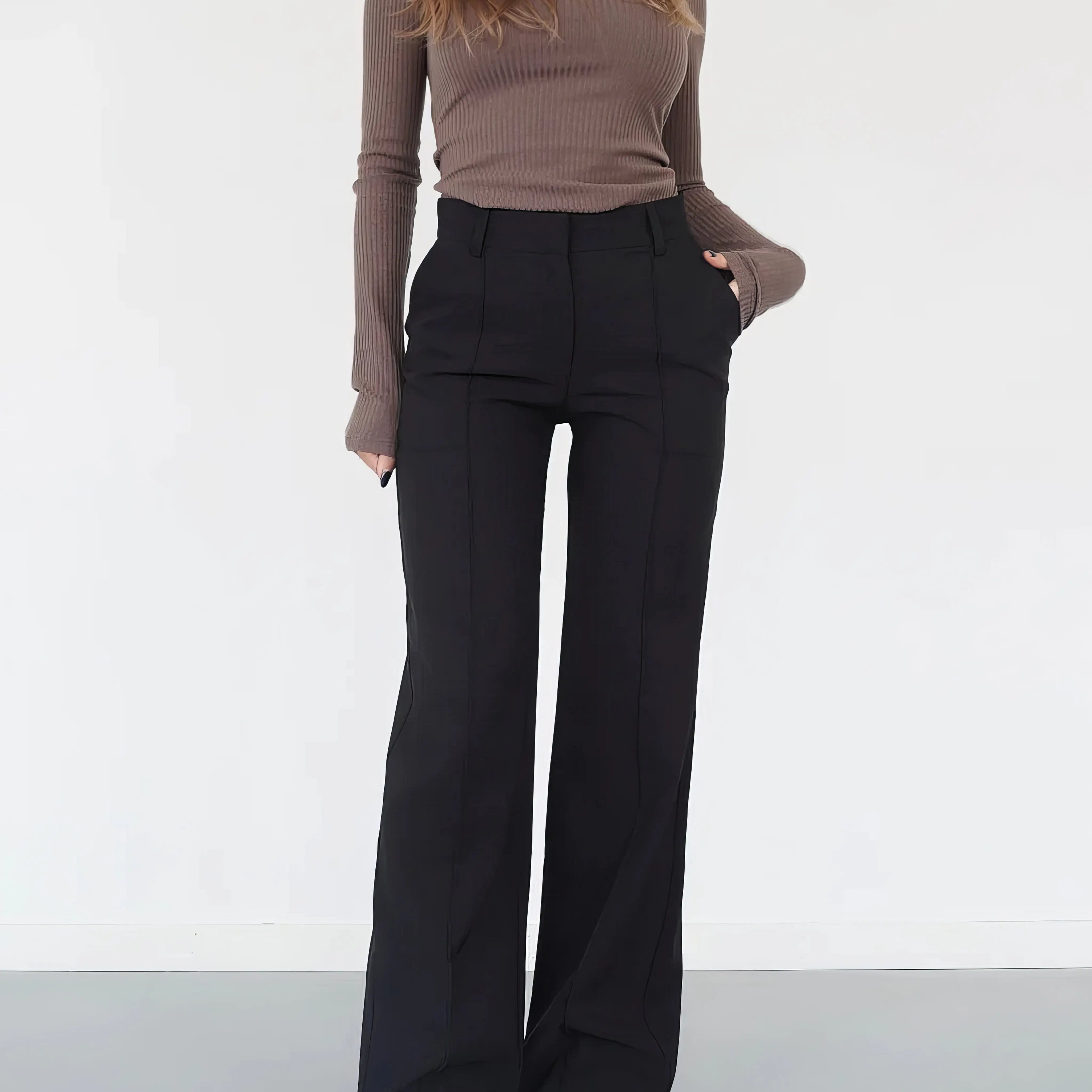 High-Waist Damenhose