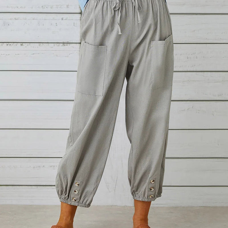 Adelheid | Stilvolle und Bequeme Relaxed Fit Hose