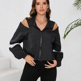 Gudula - Damen Windbreaker Jacke