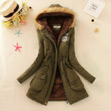 HILDE | Damen Winterjacke mit Kapuze – Warm und Gefüttert