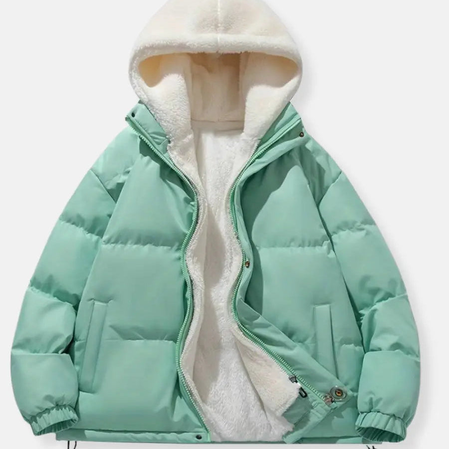Chloé | Warme Reißverschluss-Winterjacke – Komfort und Stil für Kalte Tage