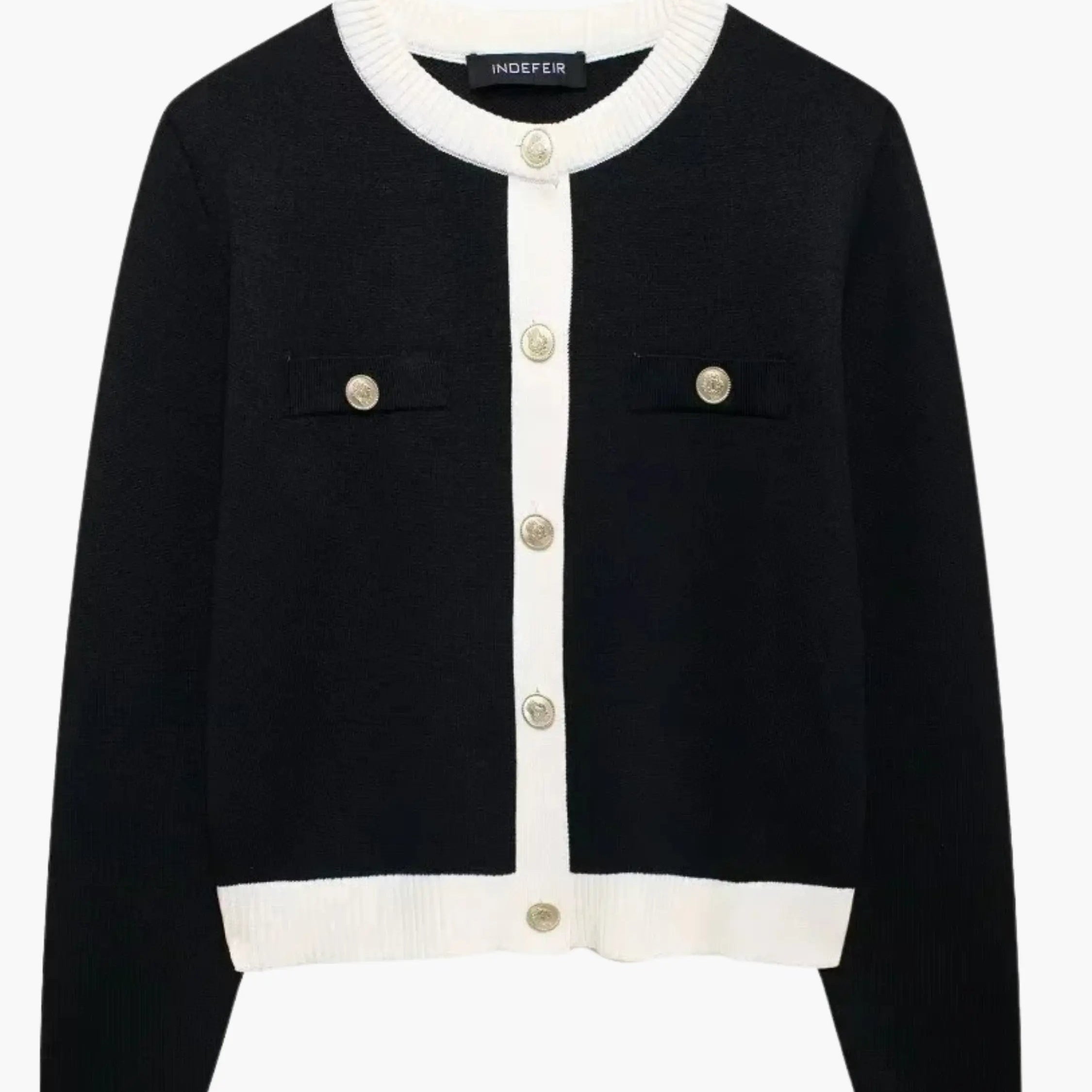 Kristina | Strickjacke mit Knopfleiste