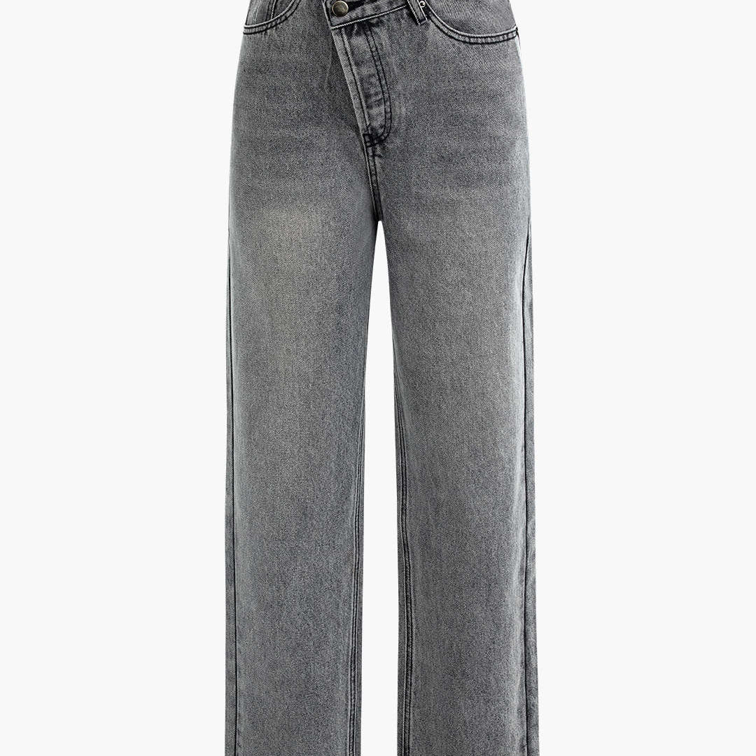 Cornelia – Damenjeans mit asymmetrischem Bund
