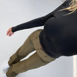 Josie | Hochtaillierte, Figurbetonende Hose