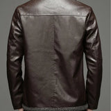 Herrenwear – Lederjacke Fleece