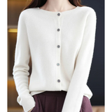 DANIELLE | Women's Crew Neck Cardigan