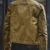 Klassische – Herren Wildlederjacke