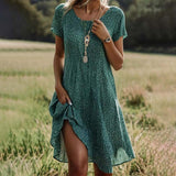 CHERYL | Damen Vintage Sommerkleid im luftigen Design