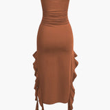 Sofia – Bandeau-Maxikleid für Damen
