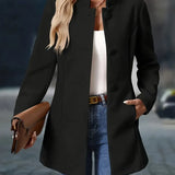 Sofia | Damen Winter Mantel mit Knöpfen