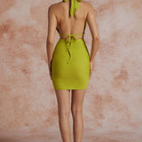 Maya - Rückenfreies Neckholder Kleid