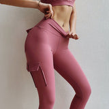 CLARA | Bequeme Hochtaillierte Leggings mit praktischen Taschen