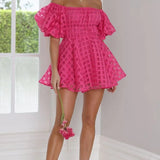 Isla - Schulterfreies Kleid
