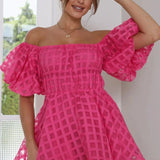 Isla - Schulterfreies Kleid