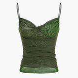 Janet - Mesh-Camisole-Top