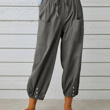 Adelheid | Stilvolle und Bequeme Relaxed Fit Hose