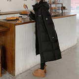 Langer – Damen Winter Steppmantel