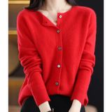 DANIELLE | Women's Crew Neck Cardigan