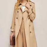 Klassischer – Damen Trenchcoat mit Gürtel