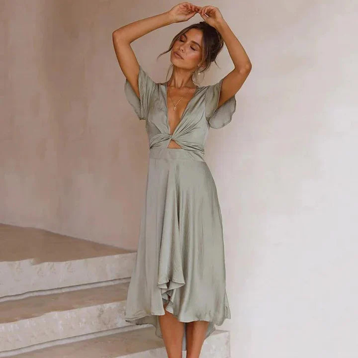 Lunessa – Fließendes Vintage-Kleid