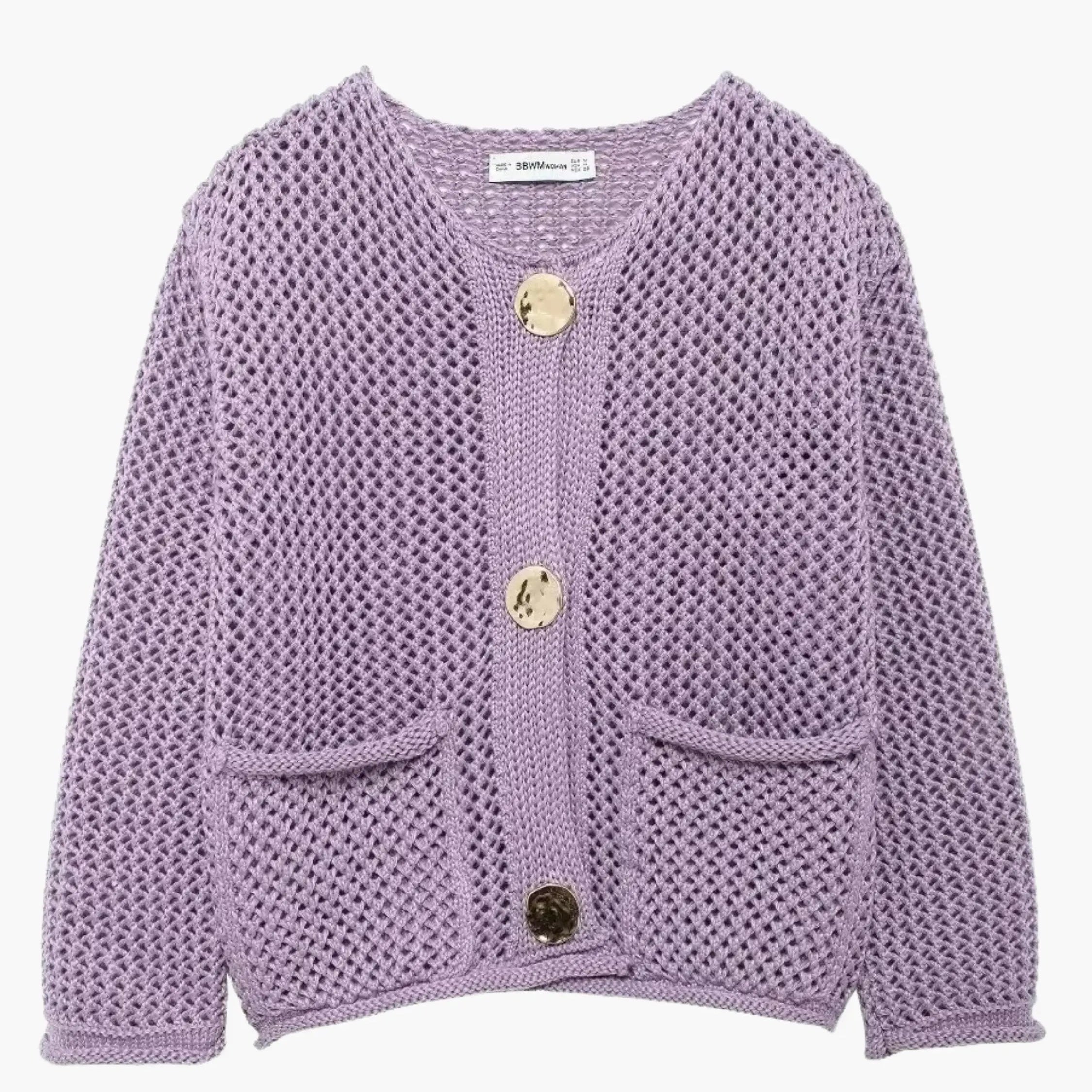 Lya | Grobstrick-Strickjacke