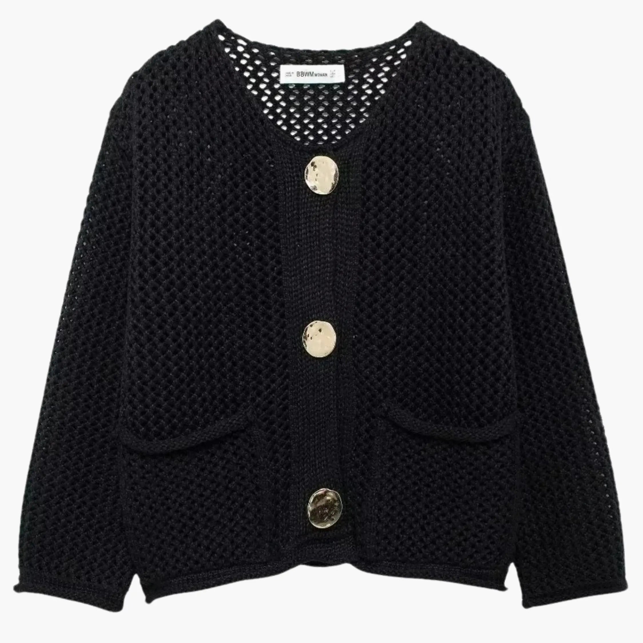Lya | Grobstrick-Strickjacke